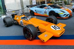 Foto-Gulf-McLaren-M14-Rennwagen-Rofgo-Collection-Sonderausstellung-Retro-Classics-2020