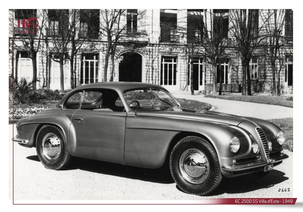 Alfa Romeo 6c 2500 ss vila deste 1949