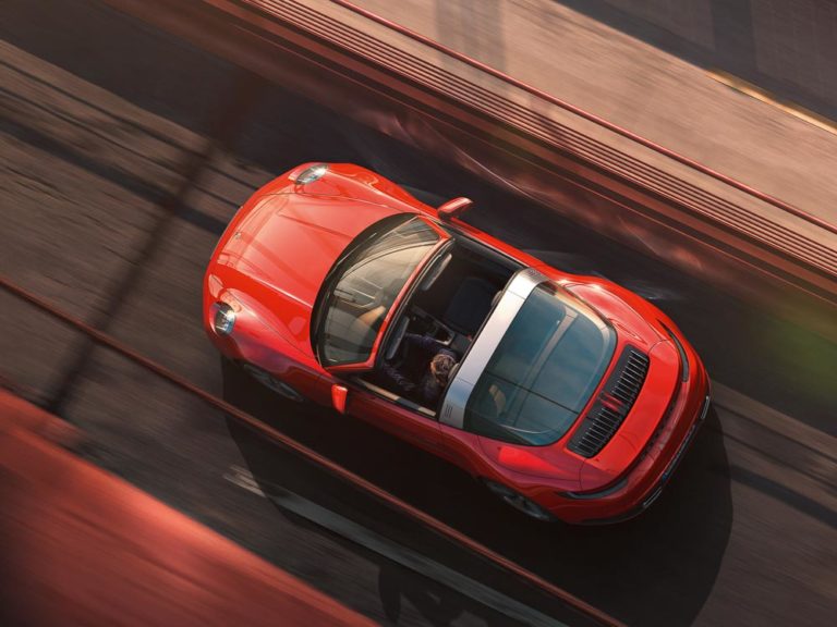 foto Vorstellung Porsche 911 targa 2020