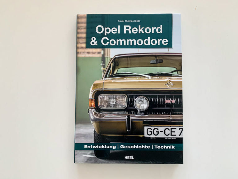 cover buch opel rekord commodore frank thomas dietz heel verlag
