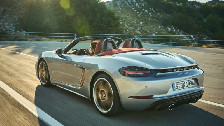 foto porsche 25 jähre boxstet Jubiläumsmodell