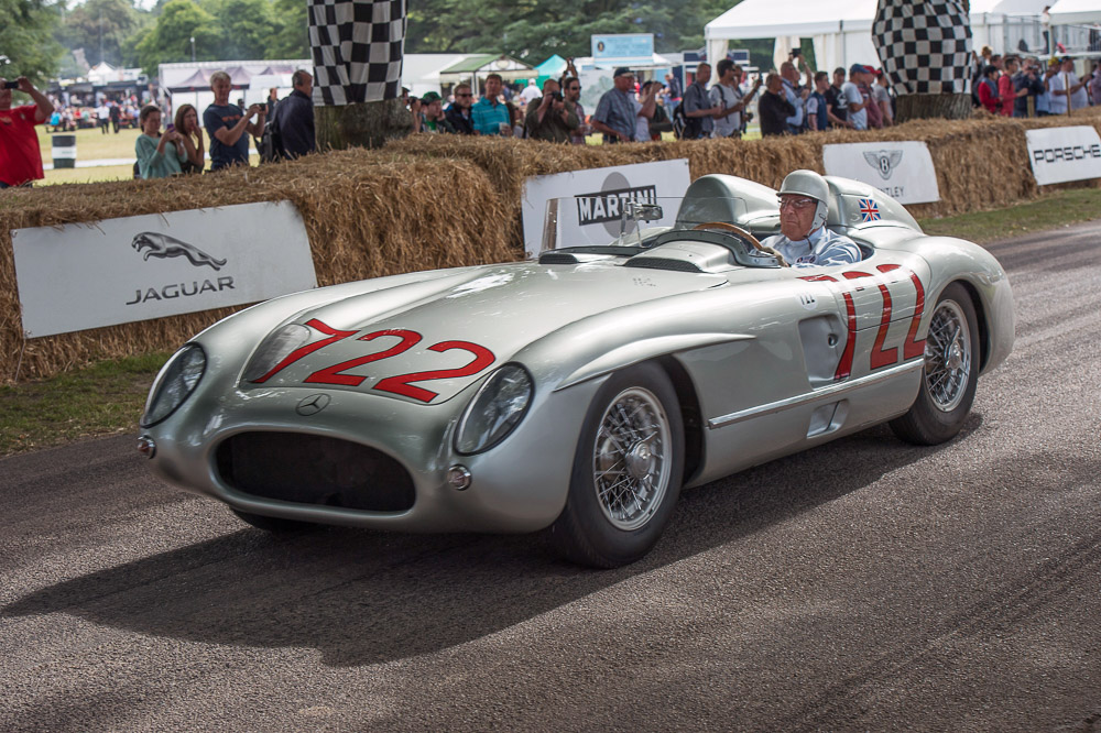 foto mercedes benz classic 300 slr stirling moss goodwood festival of speed 2021