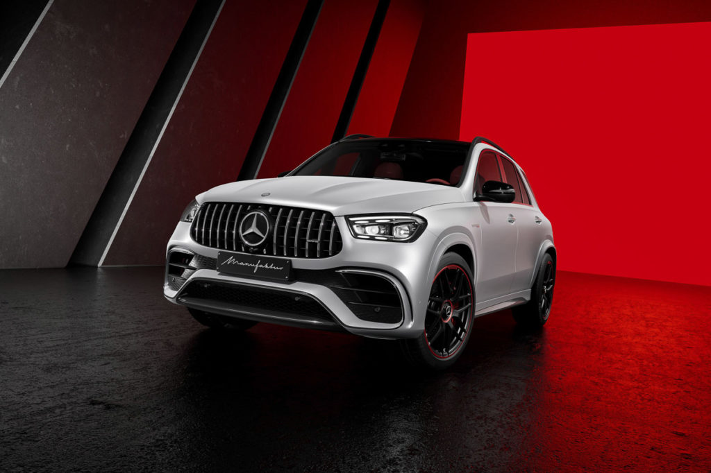 foto Mercedes-AMG GLE und GLS Edition „MANUFAKTUR Arctic Silver“